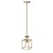 Z-Lite Quadra 1 Light Mini Pendant, Olde Brass + Bronze 456MP-OBR-BRZ - alternate 4